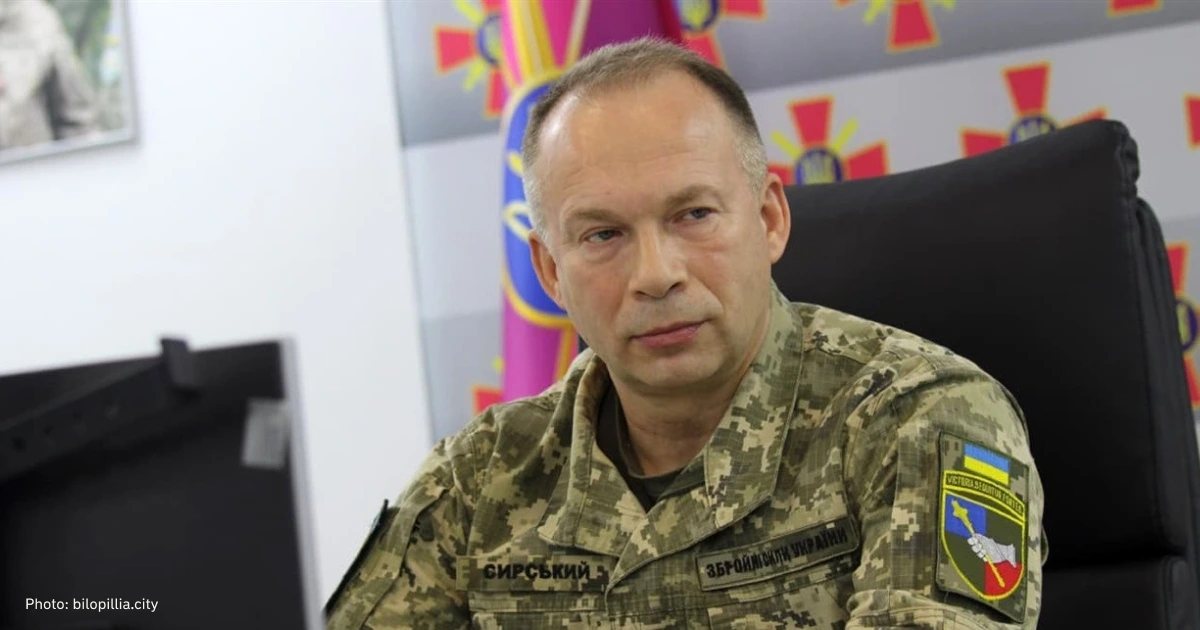 Tổng Tư lệnh Ukraine Alexander Syrsky. Ảnh: Biloppilia