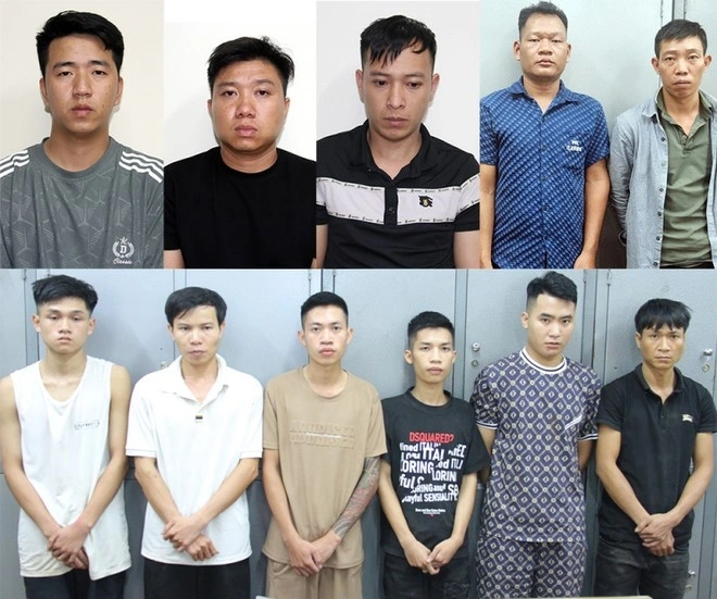 Các đối tượng trong vụ án