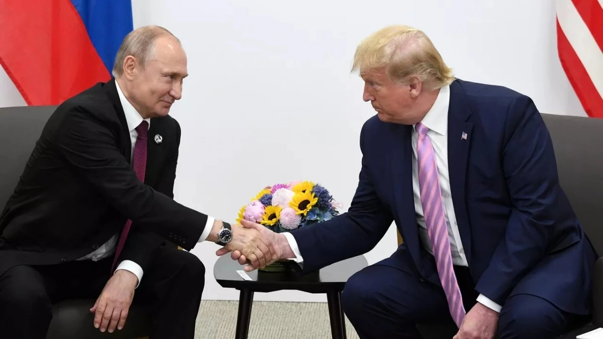 Tổng thống Nga Vladimir Putin và Tổng thống Mỹ Donald Trump. Ảnh: Ria Novosti