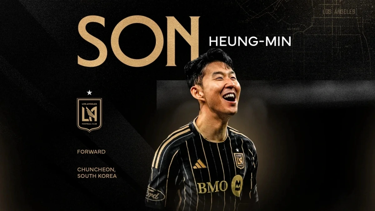 Son Heung-min chính thức có bến đỗ mới (Ảnh: LAFC).