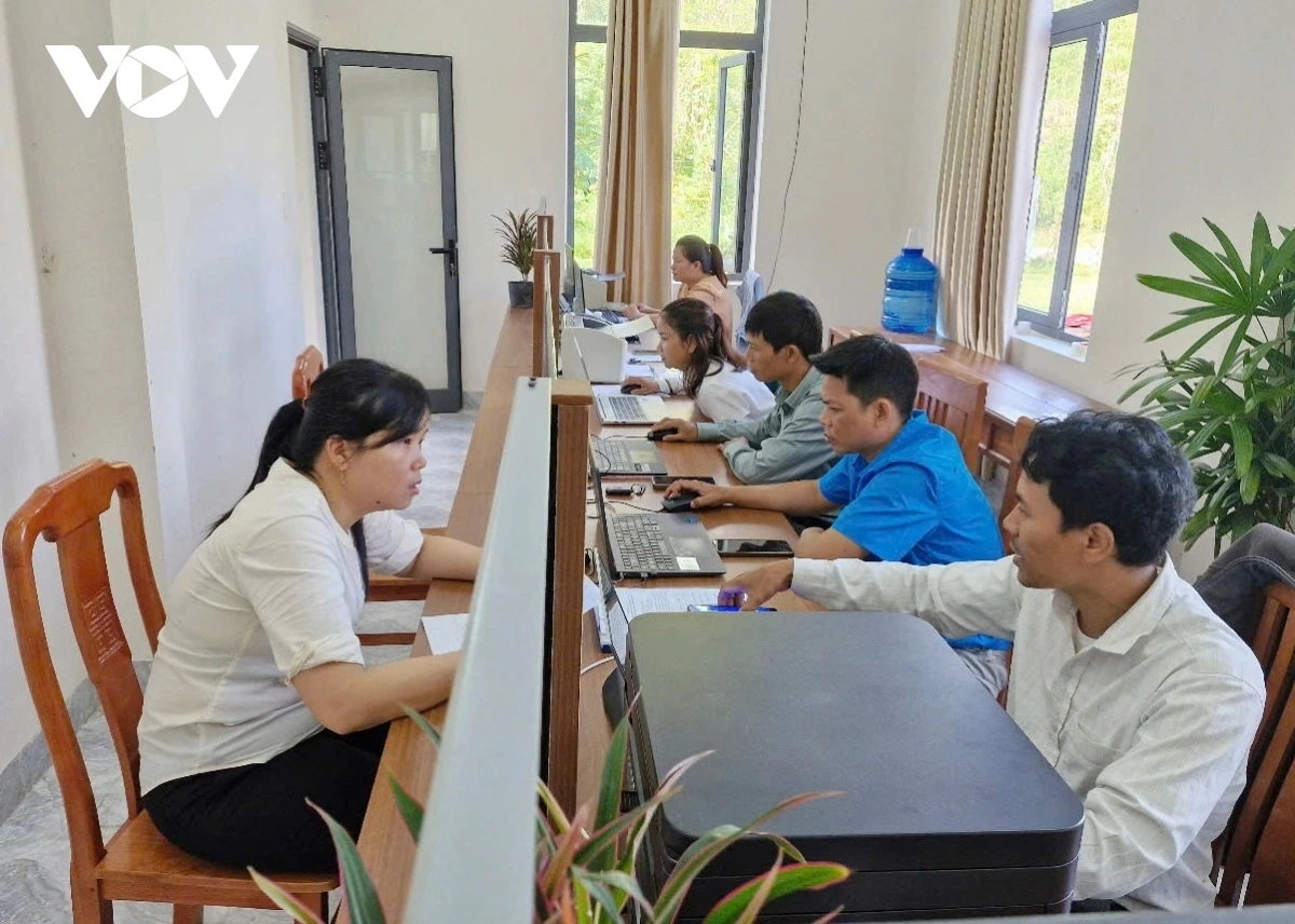 Trung tâm phục vụ hành chính công xã Sông Kôn, Đà Nẵng.