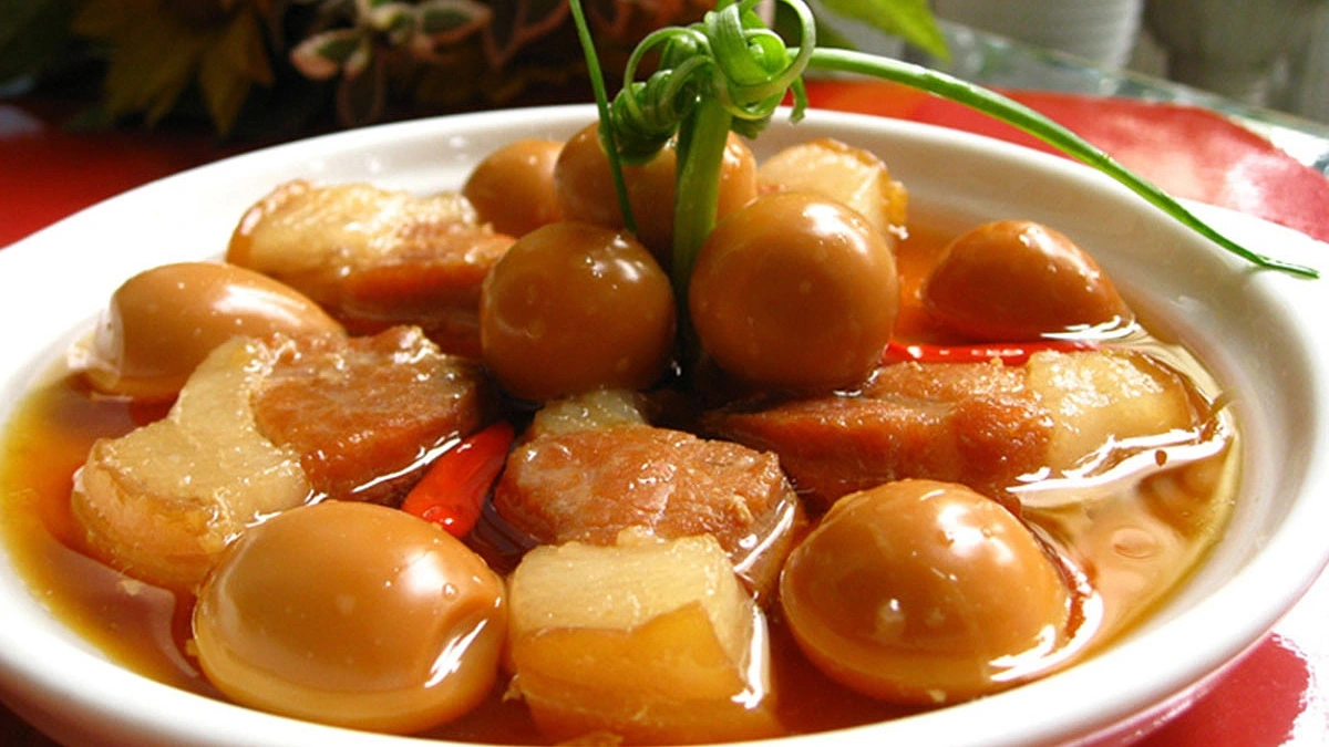 Món thịt kho tàu. (Ảnh: Internet)