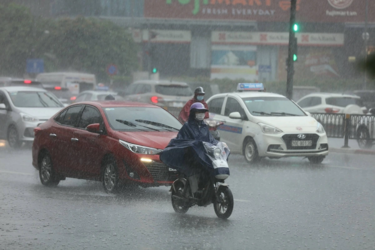 Dự báo Đông Bắc Bộ và Thanh Hóa, Nghệ An có mưa to