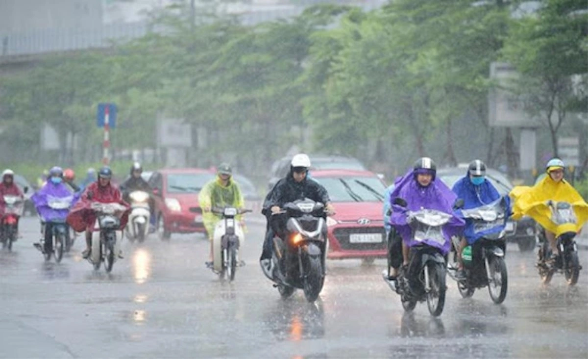 Đông Bắc Bộ và Thanh Hóa có mưa vừa, mưa to