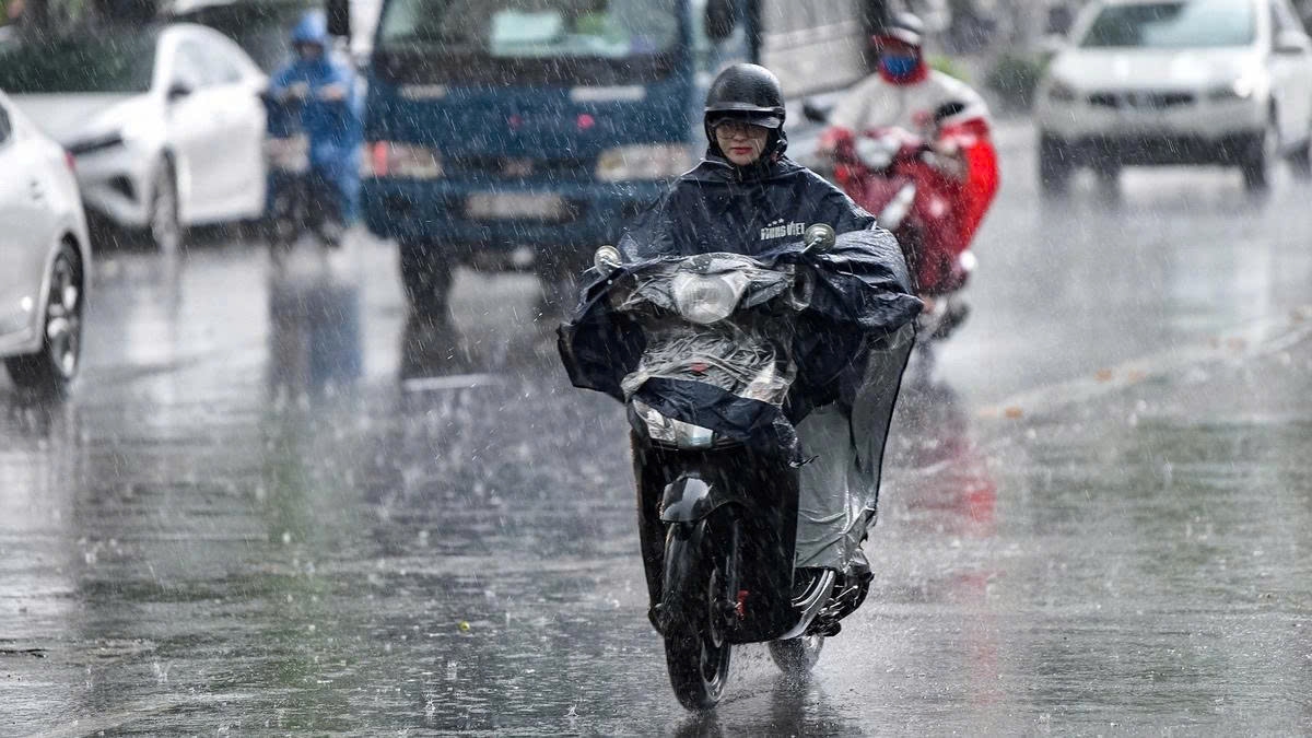 Bắc Bộ và Thanh Hóa có mưa rào và dông