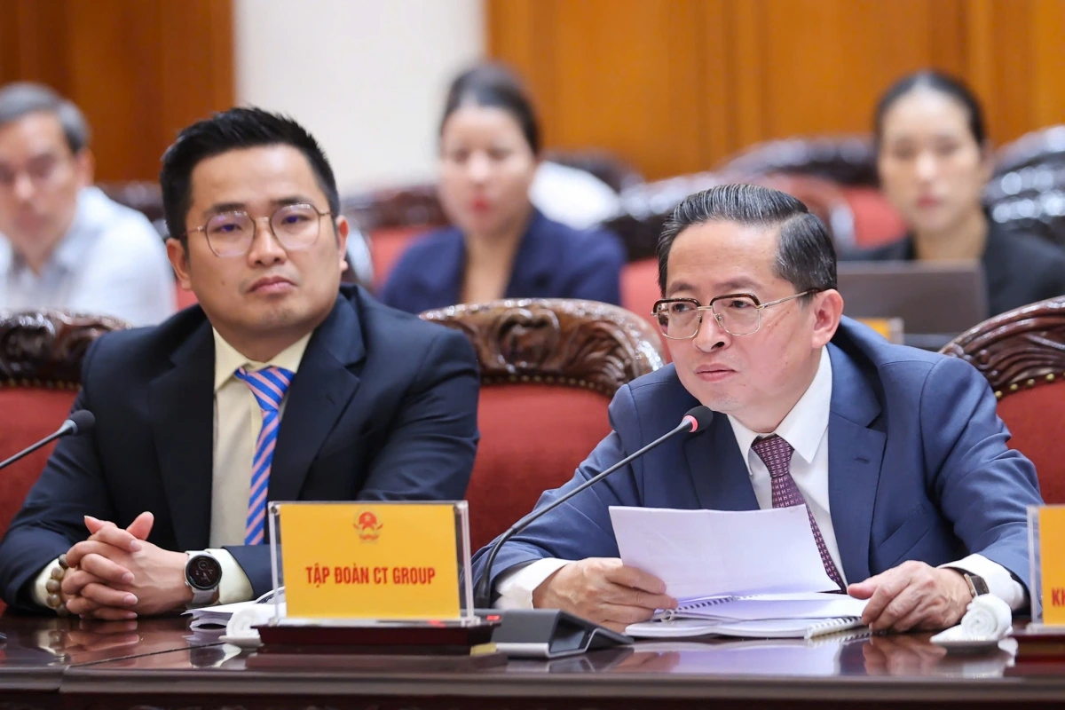 Chủ tịch Tập đoàn CT Group là ông Trần Kim Chung