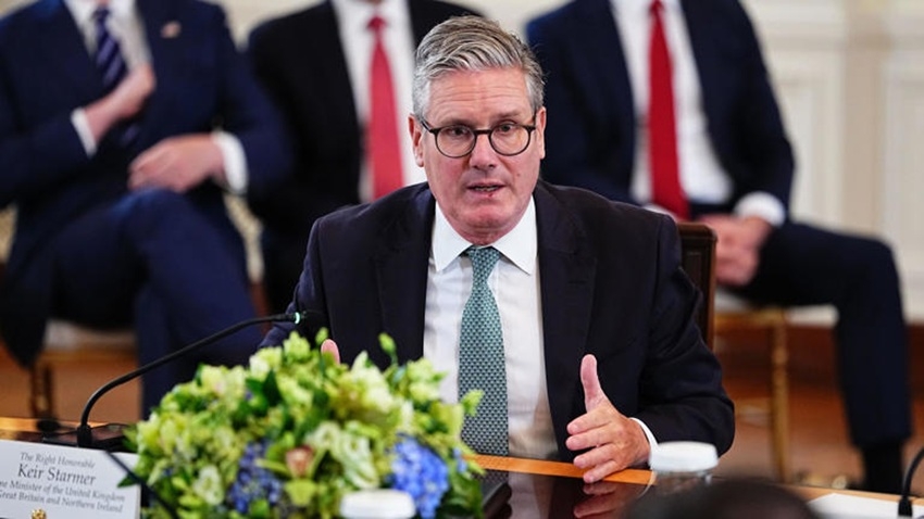 Thủ tướng Anh Keir Starmer ca ngợi 'bước đột phá' về đảm bảo an ninh cho Ukraine. Ảnh: BBC