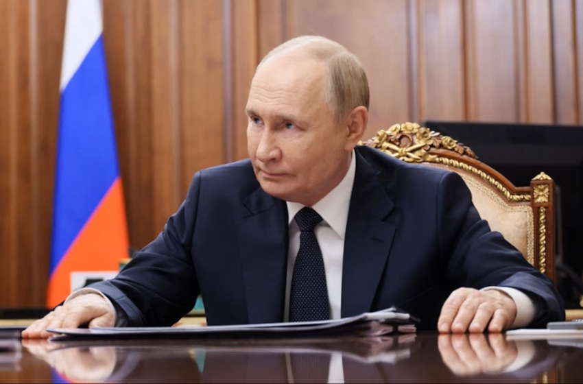 Tổng thống Nga Vladimir Putin tại Điện Kremlin. Ảnh: Reuters