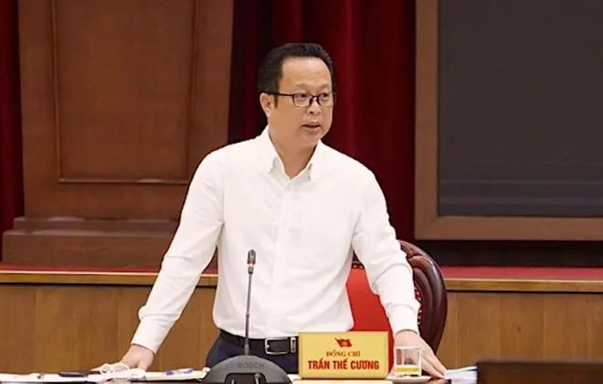 Ông Trần Thế Cương, Giám đốc Sở Giáo dục đào tạo Hà Nội