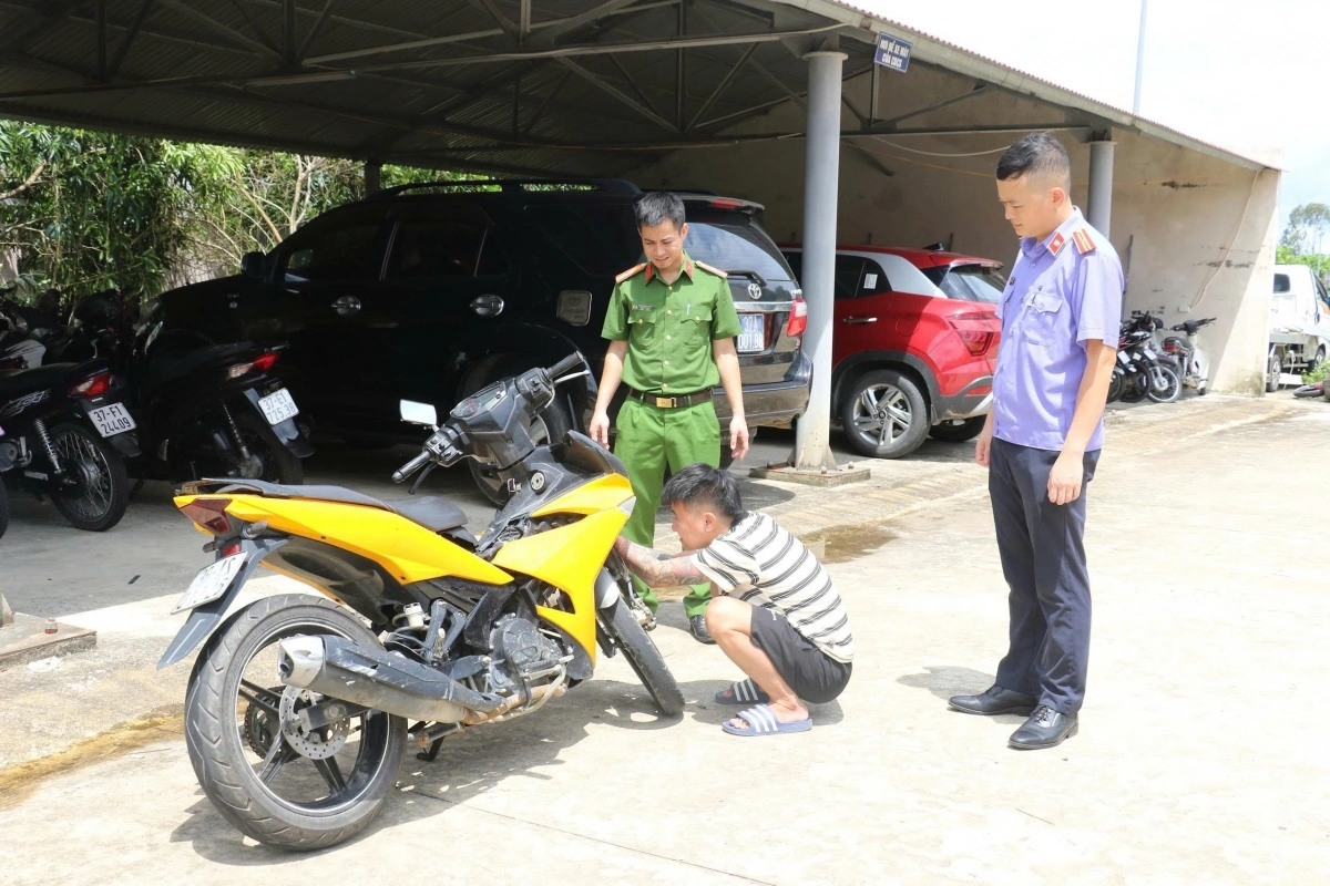 Tang vật chuyên án Cơ quan Công an thu giữ.