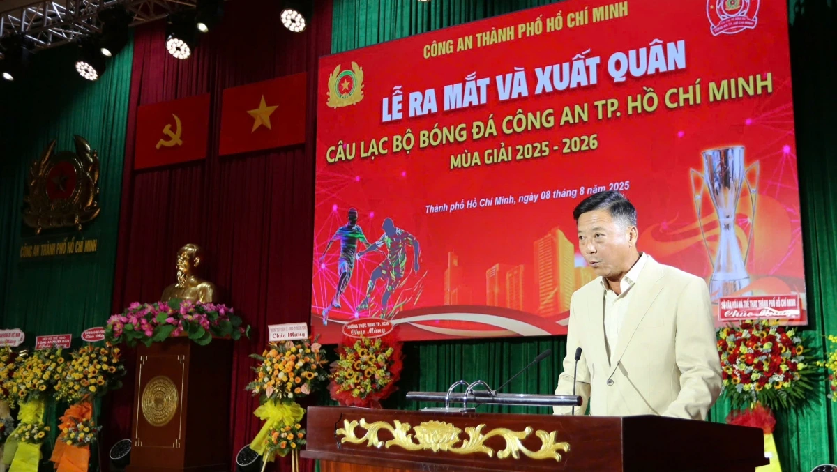 HLV Lê Huỳnh Đức cho biết toàn đội sẽ nỗ lực thi đấu nhằm đạt thành tích tốt nhất (Ảnh: Tuấn Hữu)