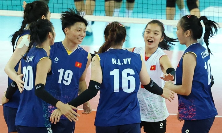 Vietnam advance to the knockout stage of the 2025 FIVB Women’s U21 World Championship in Indonesia. (Photo: FIVB)