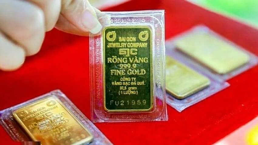 Giá vàng miếng trong nước sắp chạm đỉnh lịch sử 124 triệu đồng/lượng
