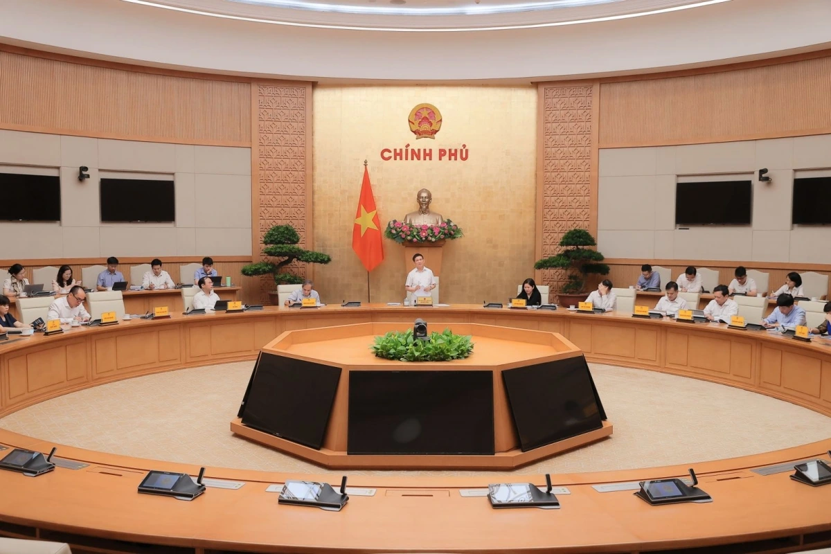 Toàn cảnh cuộc họp. Ảnh: VGP