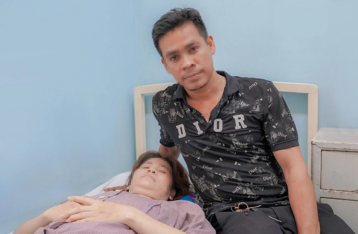 Bệnh nhân chia sẻ: "Tôi không nghĩ mình đã cận kề cửa tử" (Ảnh BV cung cấp)
