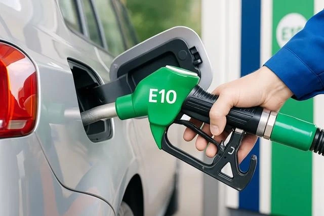 Thí điểm bán xăng sinh học E10 RON95 từ hôm nay 1/8 (Ảnh minh họa: KT)