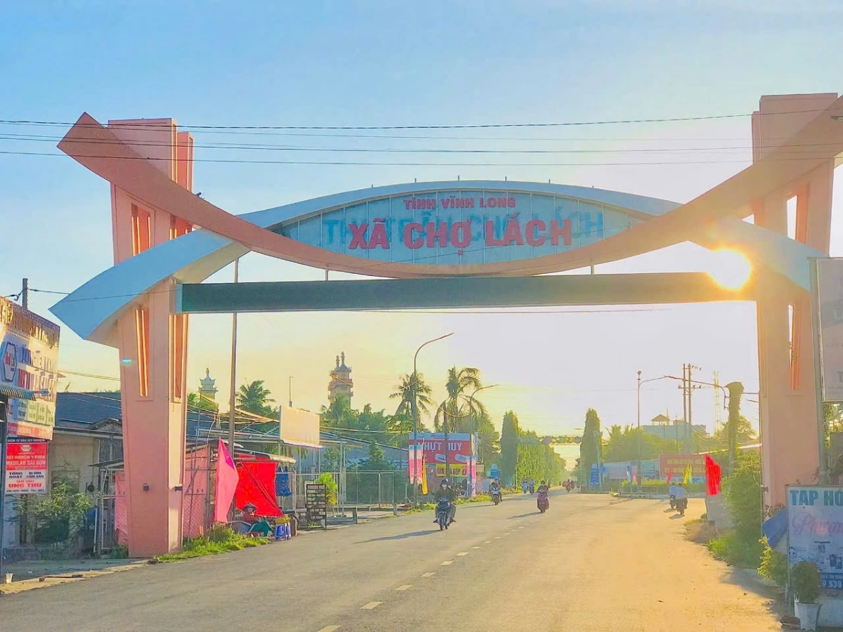 Diện mạo xã Chợ Lách ngày càng khang trang
