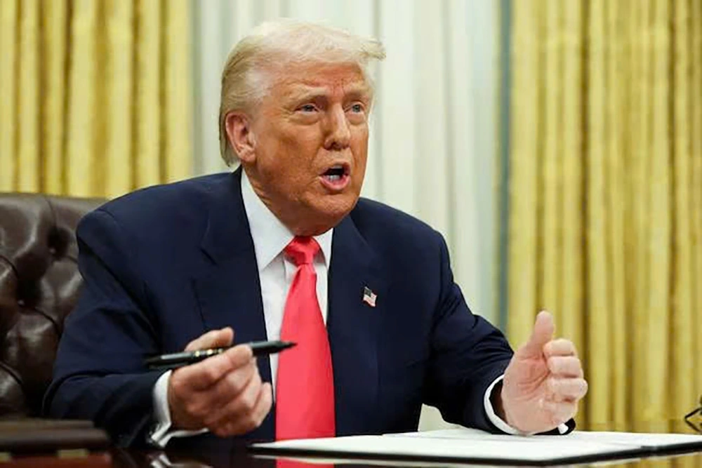 Tổng thống Donald Trump. Ảnh: Reuters