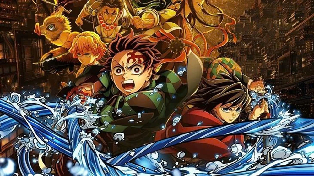 "Thanh gươm diệt quỷ: Vô hạn thành". Ảnh: Ufotable