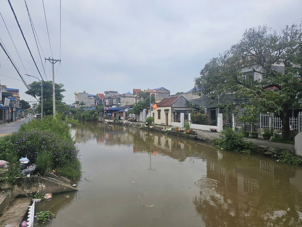 Đoạn sông Văn Lai, nơi xảy ra sự việc thương tâm