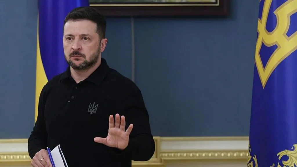 Tổng thống Ukraine Volodymyr Zelensky. Ảnh: Getty