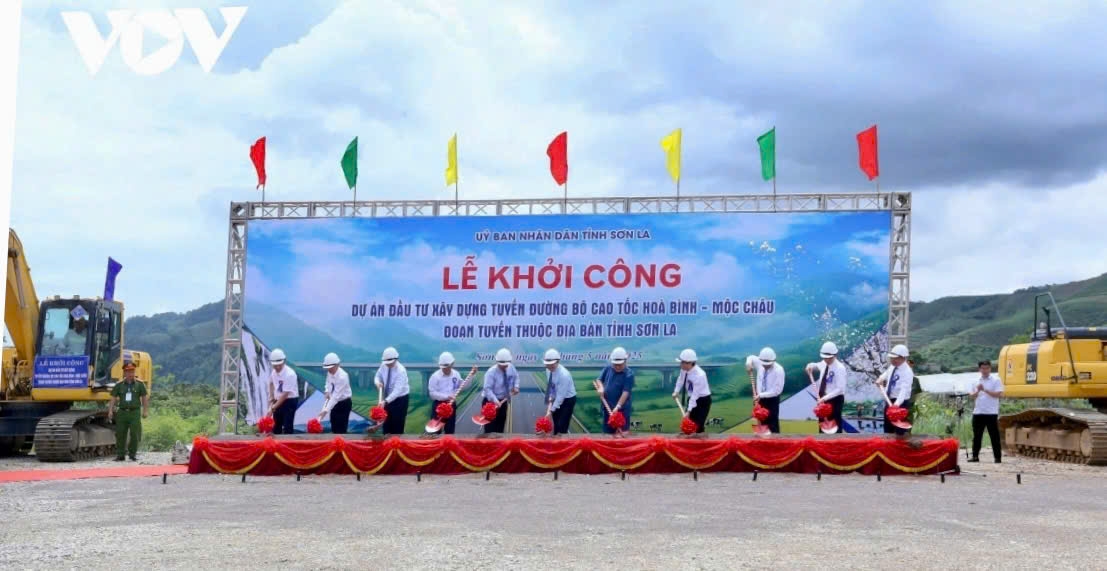 Gói thầu số 28 (xây lắp đoạn từ Km74+500 đến Km85+300) đã được khởi công ngày 18/5/2025