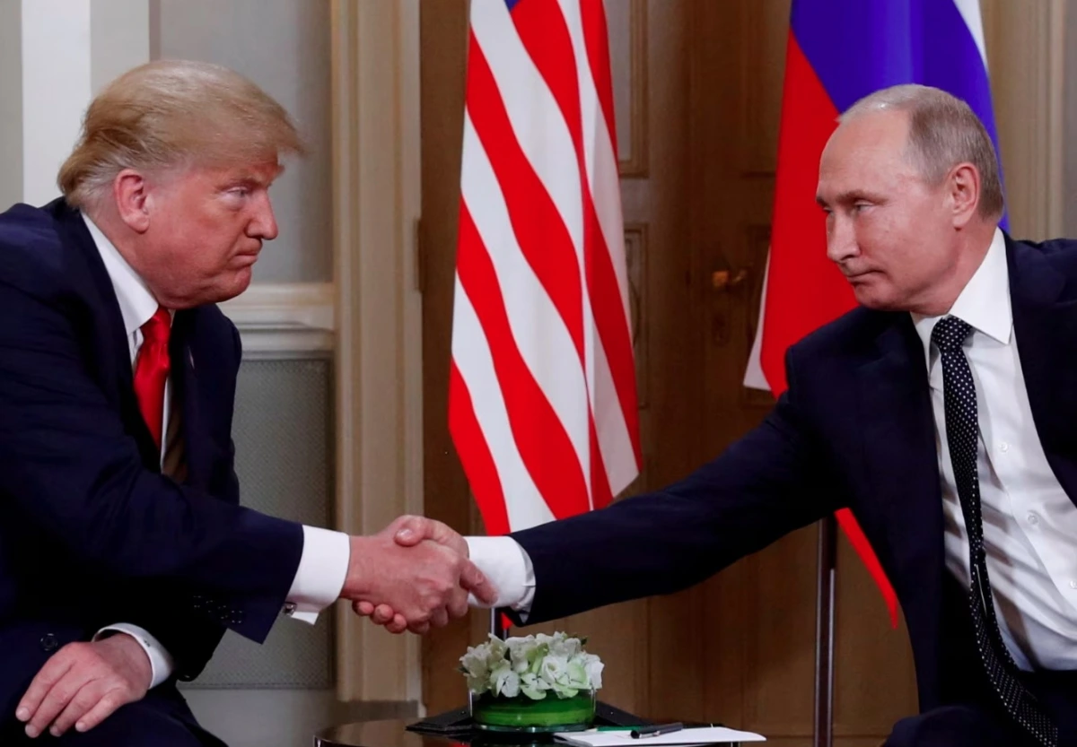 Tổng thống Mỹ Donald Trump và Tổng thống Nga Vladimir Putin. Ảnh: Reuters