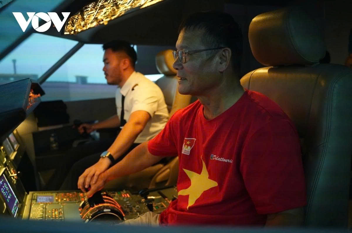 In particular, there is always a dedicated pilot to guide locals fly a plane.