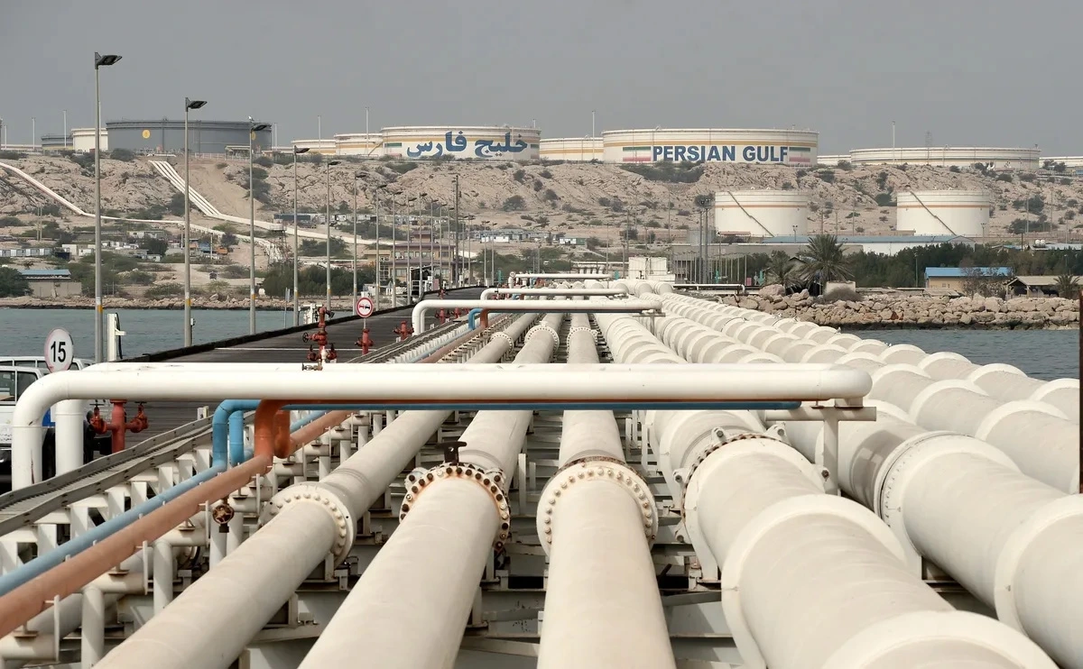 Cảng xuất khẩu dầu Kharg, Iran. Ảnh: Anadolu/Getty