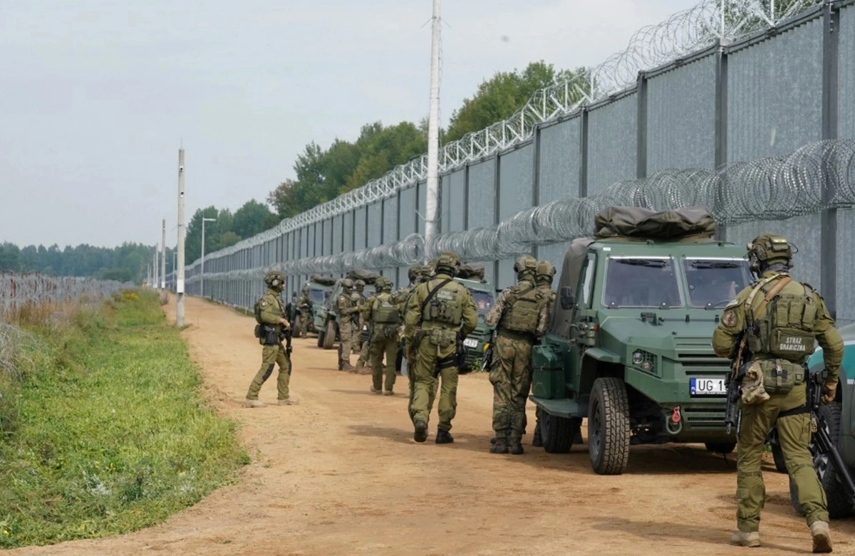 Căng thẳng biên giới Ba Lan – Belarus làm gián đoạn thương mại Trung Quốc-EU (Ảnh minh họa: AFP)