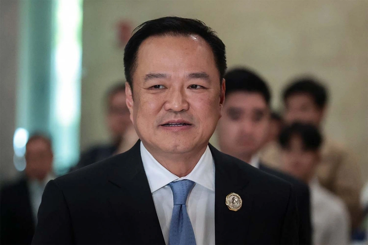 Thủ tướng đắc cử Anutin Charnvirakul, lãnh đạo đảng Bhumjaithai. Ảnh: Reuters