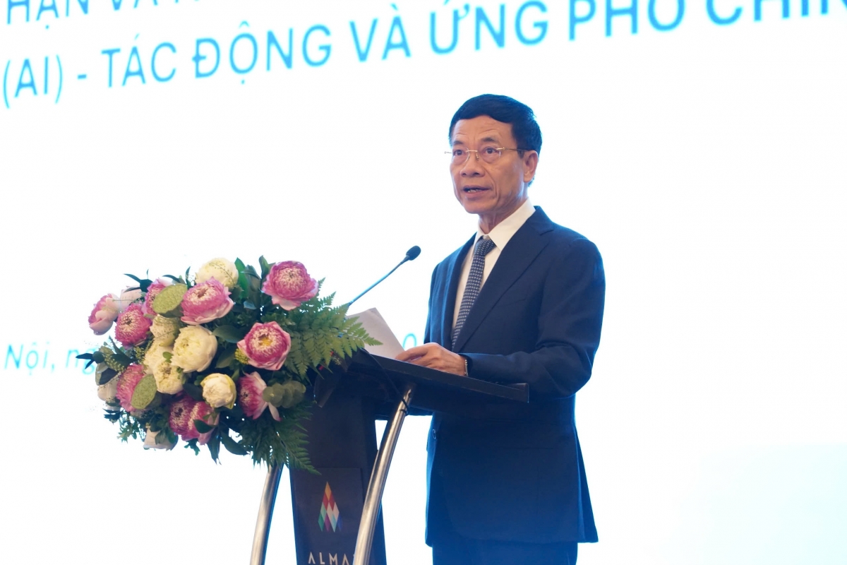 Bộ trưởng Bộ KH&amp;CN Nguyễn Mạnh Hùng (Ảnh: Bộ KH&amp;CN)