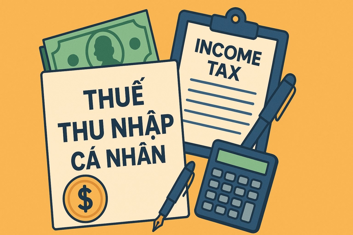 Bộ Tài chính trình Chính phủ phương án sửa biểu thuế thu nhập cá nhân từ 7 bậc xuống 5 bậc, song mức thuế suất cao nhất vẫn là 35% (Ảnh minh họa: KT)