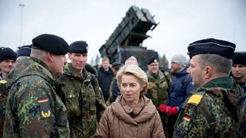 Chủ tịch Ủy ban châu Âu (EC) Ursula von der Leyen. Ảnh: RT