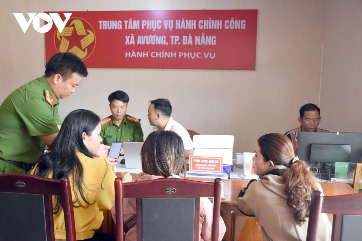 Trung tâm phục vụ hành chính công xã A Vương, TP.Đà Nẵng