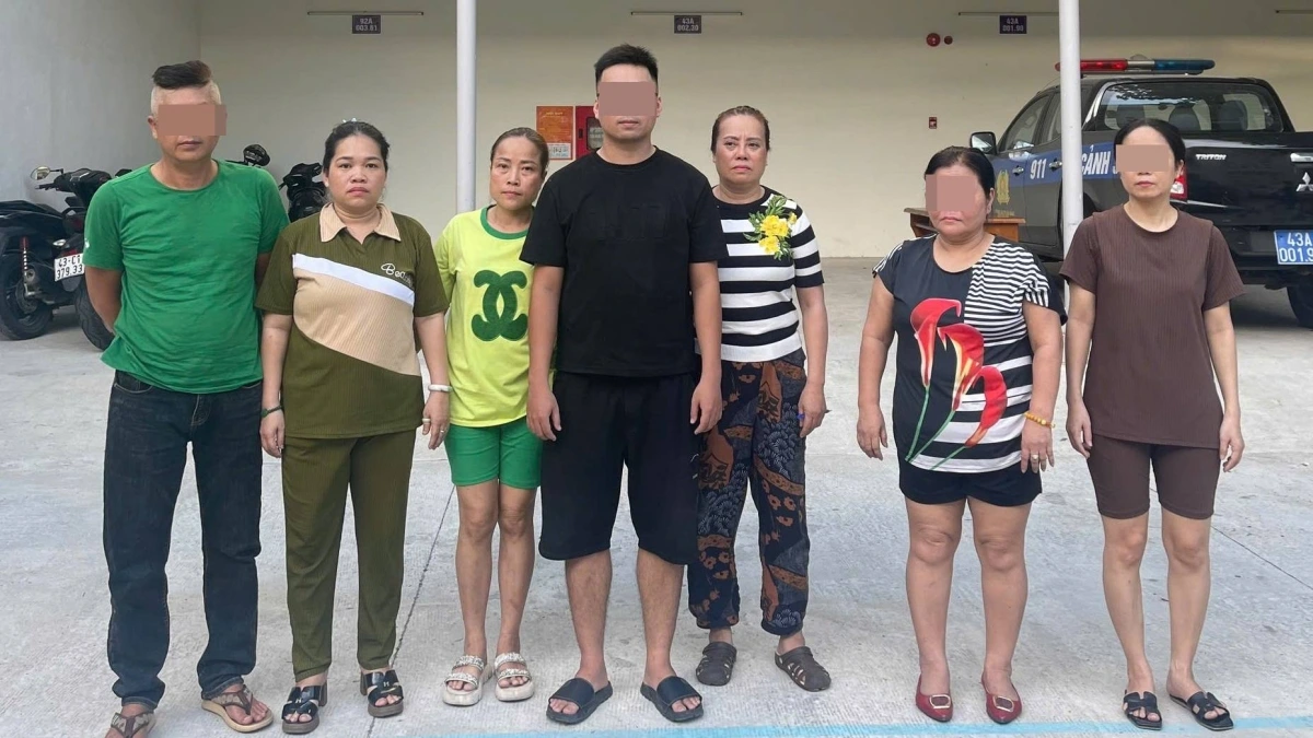 Các đối tượng liên quan trong chuyên án.