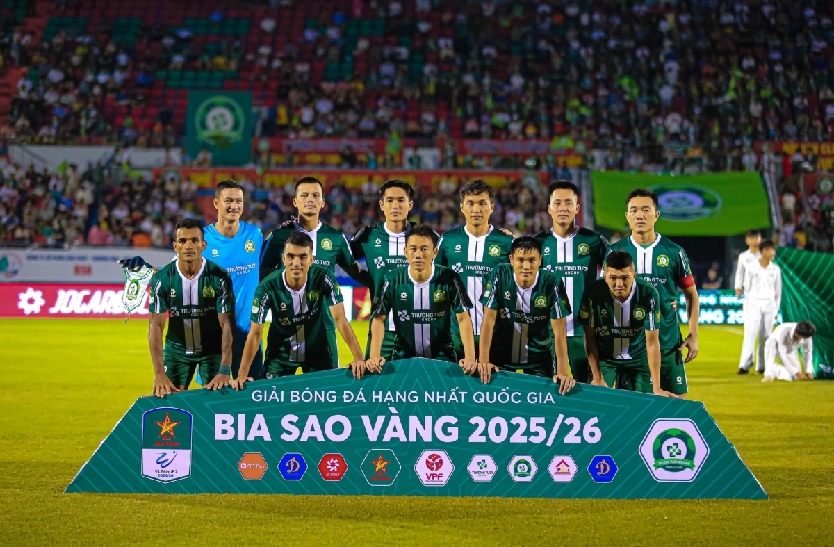Đồng Nai khởi đầu giải hạng Nhất không như kỳ vọng (Ảnh: Đồng Nai FC)