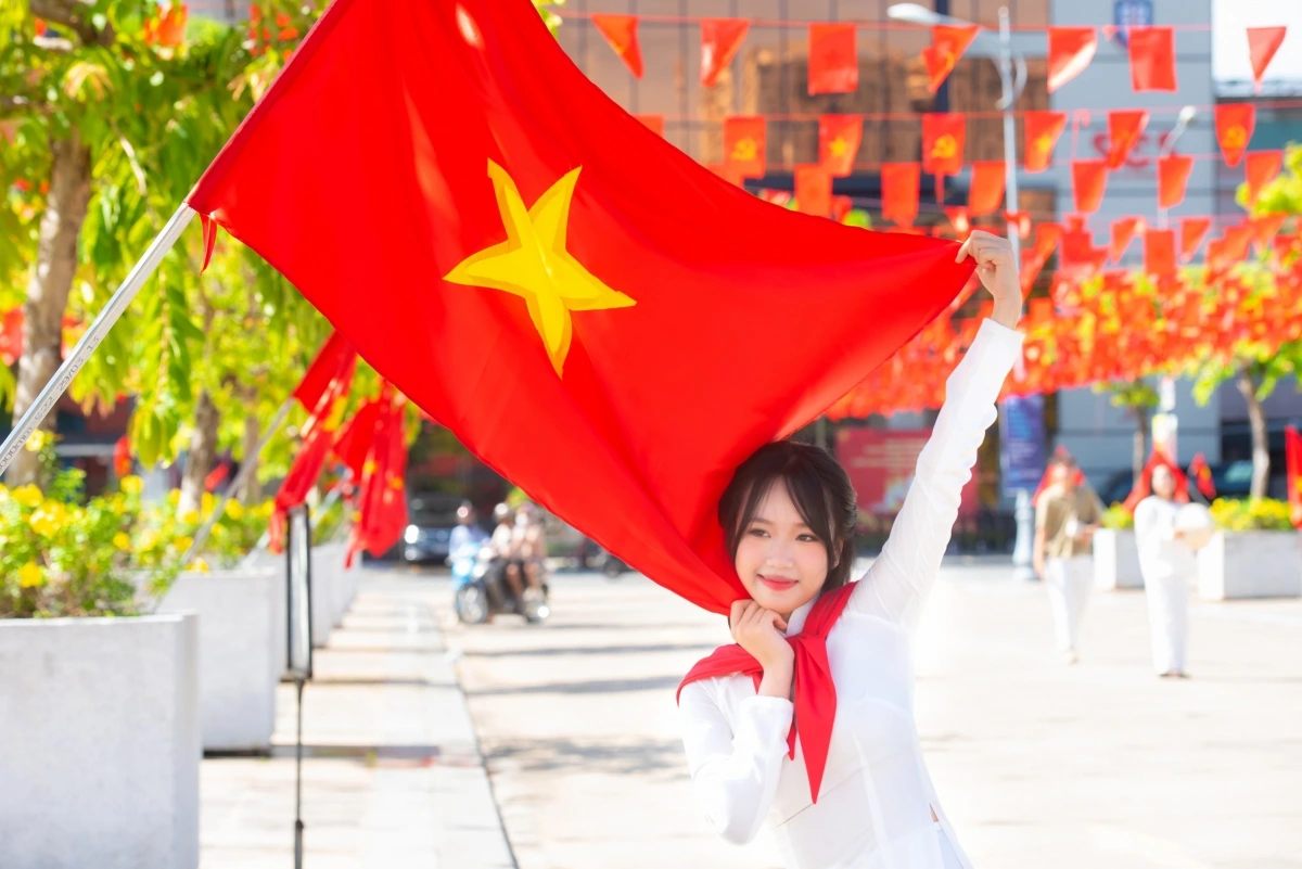Rộn ràng không khí hân hoan chào mừng Quốc khánh 2/9.