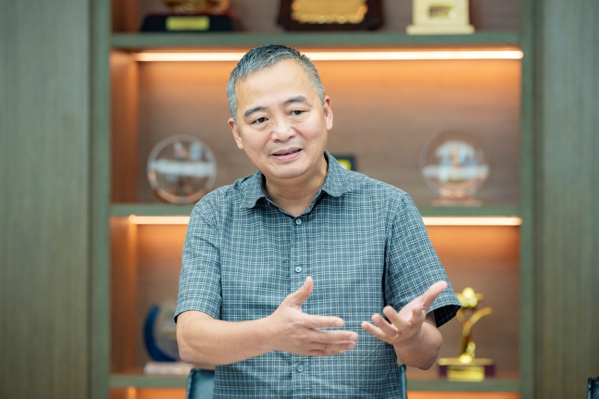 PGS.TS Nguyễn Lân Hiếu, Giám đốc Bệnh viện Đại học Y Hà Nội chia sẻ tại sự kiện (Ảnh: BTC)