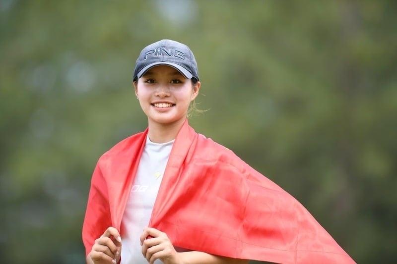 National golf champion 2025 Le Chuc An will compete in World Amateur Team Championships (WATC) 2025. (Image source: golfviet.vn)