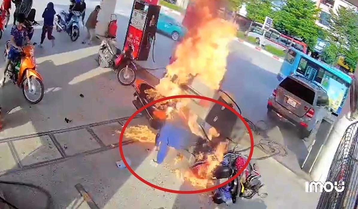 Nơi xảy ra sự việc (Ảnh cắt từ clip)