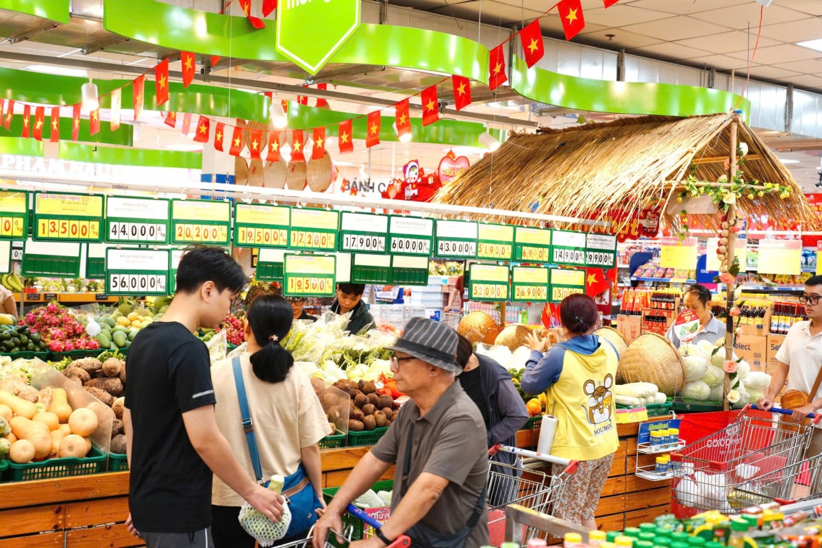 Không gian tích xanh trách nhiệm tại hệ thống siêu thị thuộc Saigon Co.op