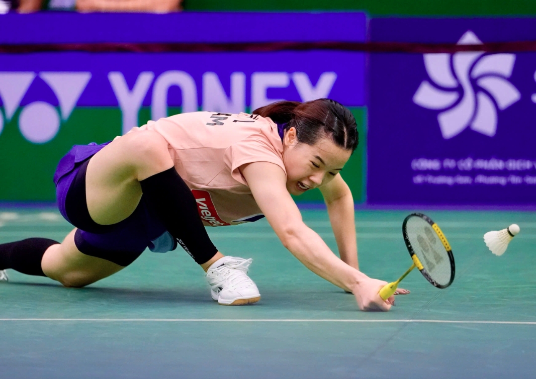 The extent of Thuy Linh's injury is currently unknown (Photo: Doc Lap/thanhnien.vn)