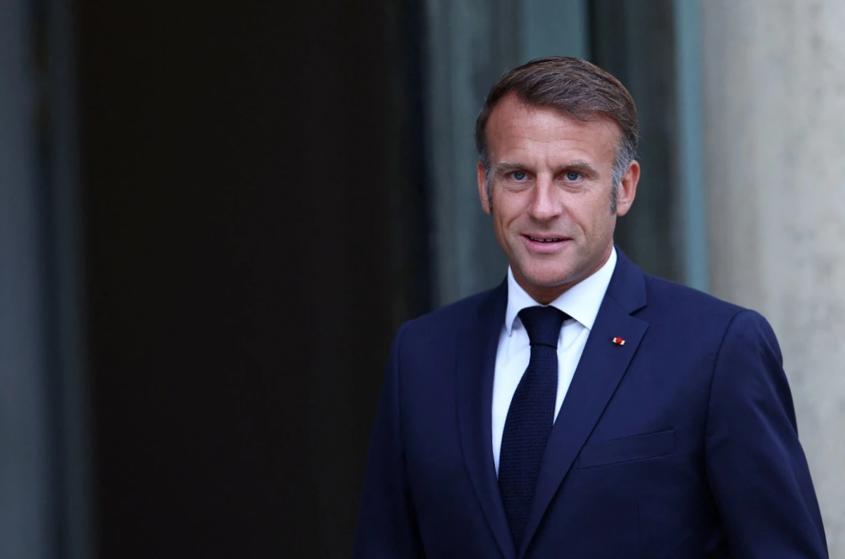 Ông Macron. Ảnh: Reuters