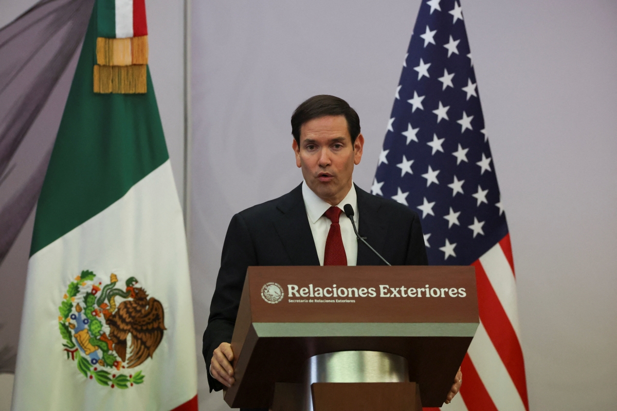 Ngoại trưởng Mỹ Marco Rubio đang có chuyến thăm Mexico. (Ảnh: Reuters)