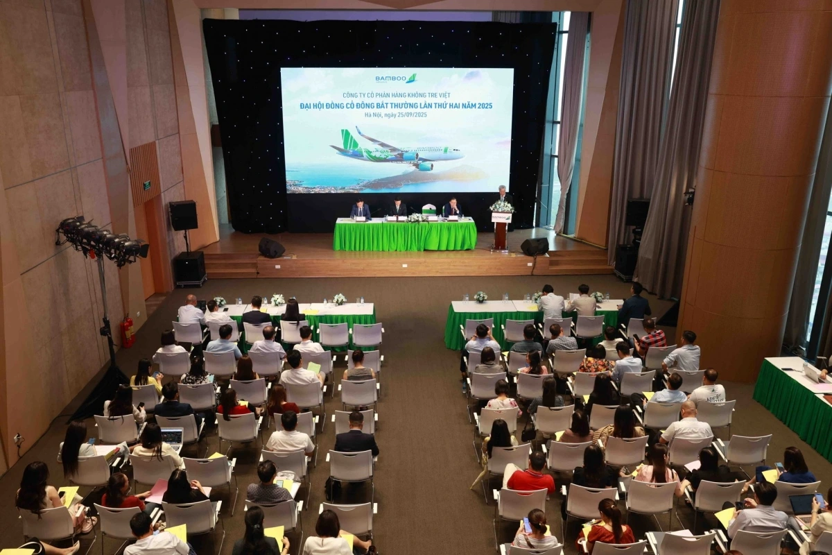 Đại hội đồng cổ đông bất thường lần 2 năm 2025 của Bamboo Airways.