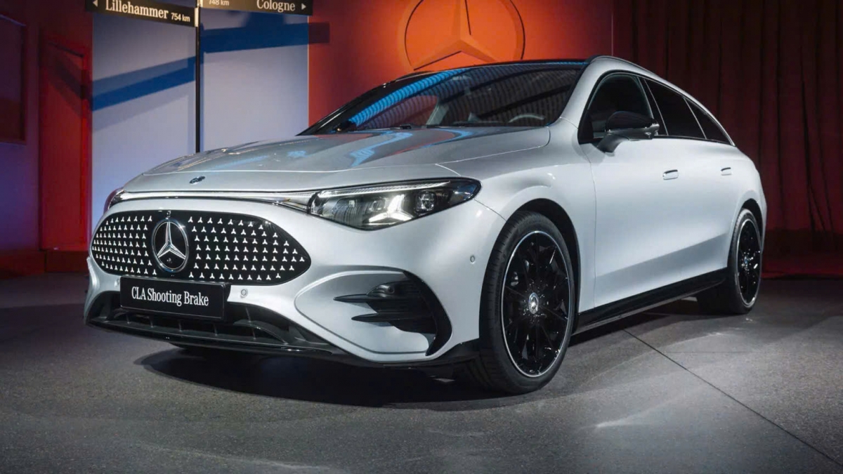 Một vài hình ảnh Mercedes GLC và Mercedes CLA Shooting Brake