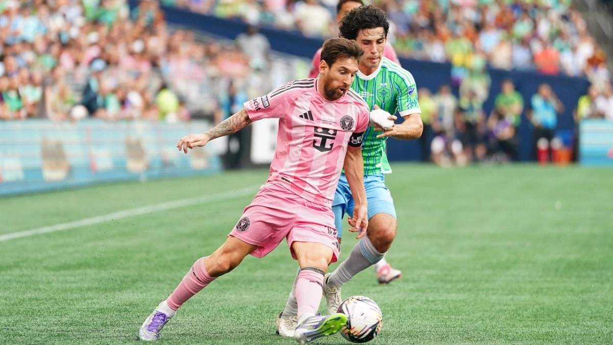 Lionel Messi cùng các đồng đội để thua đậm trong trận chung kết Leagues Cup 2025 (Ảnh: Getty)