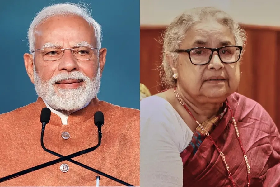 Thủ tướng Ấn Độ Narendra Modi và Thủ tướng lâm thời Nepal Sushila Karki đã có cuộc điện đàm ngày 18/9. Ảnh: Mathrubhumi