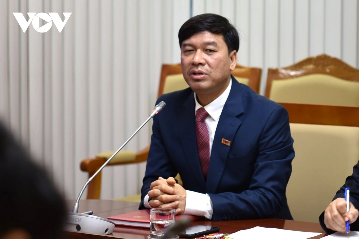 Nhà báo Ngô Minh Hiển (Phó Tổng Giám đốc VOV)